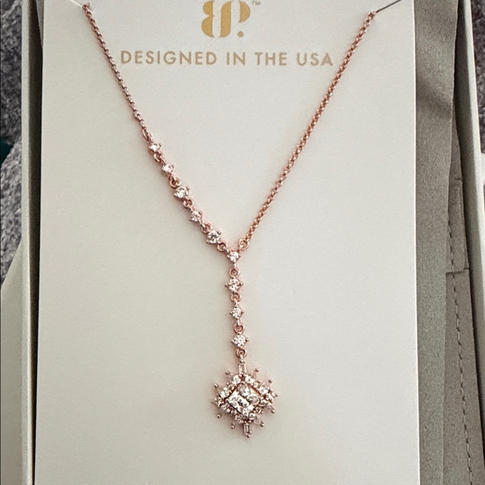 BP Lumina Necklace  -Rose Gold